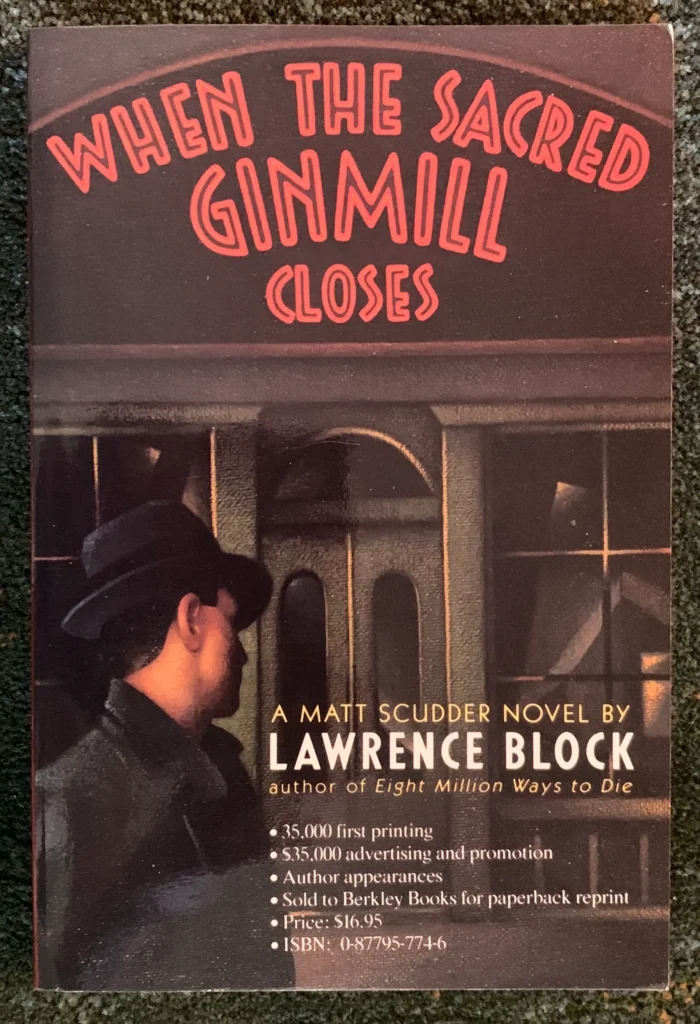 When the Sacred Ginmill Closes 1